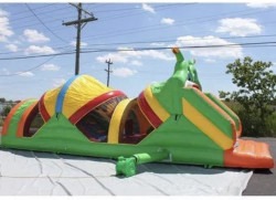 Happy Caterpillar 30ft Obstacle