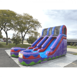 double2 1707616268 15ft Dual Lane Purple Slide